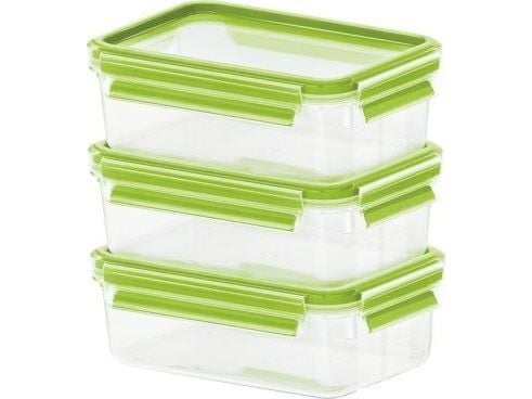 EMSA 515583, Boks, Rektangulær, 0,55 l, Gjennomsiktig, Termoplastisk elastomer (TPE), Tyskland