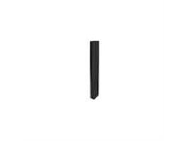 B-TECH System X BT8380 - Monteringskomponent (vertikal søyle) - aluminium - svart