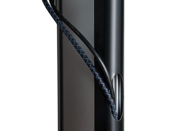 B-TECH System X BT8380 - Monteringskomponent (vertikal søyle) - aluminium - svart