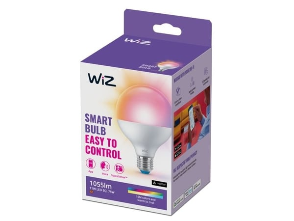 Wi-Fi BLE 75W G95 E27 822-65 RGB 1PF/6
