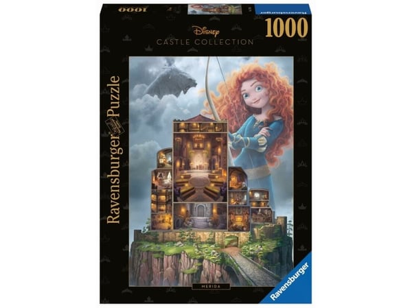 Ravensburger Merida-palapeli 1000 palaa sarjakuvat (17335)