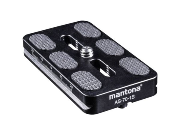 Verschiedene Mantona AS-70-1S hurtigkoblingsplate (21463)