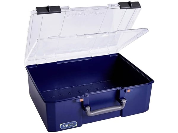 raaco 147255 beholder for smådeler CarryLite 150 5x10-0/DL (B x H x T) 413 x 148 x 330 mm blå 1 stk raaco 147255 beholder for smådeler CarryLite 150 5x10-0/DL (B x H x T) 413 x 148 x 330 mm blå 1 stk
