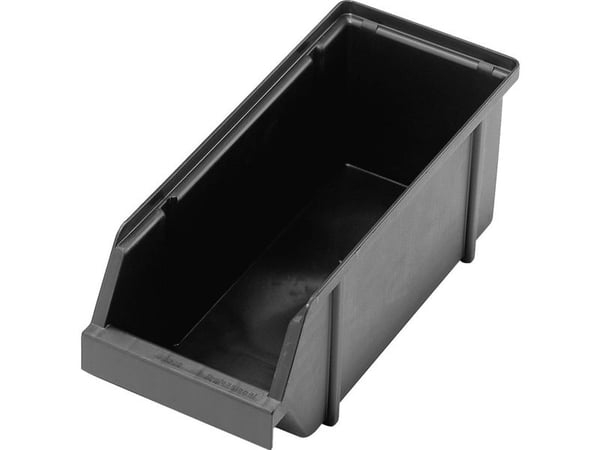 raaco 113021 ESD oppbevaringsboks (B x H x T) 125 x 126 x 300 mm sort 1 stk