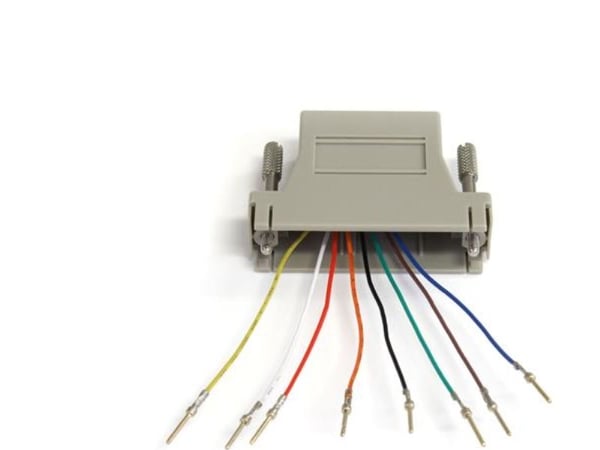 StarTech DB25 to RJ45 Modular Adapter - M/F - Serial adapter - DB-25 (M) to RJ-45 (F) - GC258MF - Seriell adapter - DB-25 (hann) til RJ-45 (hunn)
