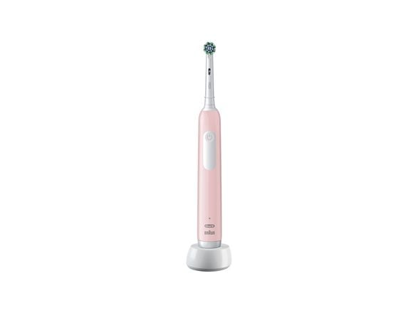 Handling! BRAUN elektrisk tannbørste Cross Action, rosa