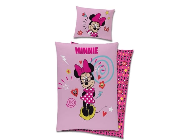 Disney Minnie Mouse Sengetøj - 100 procent bomuld