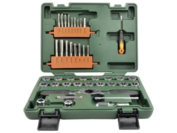 Brüder Mannesmann M53230 Kierretanko 40 osaa M3, M4, M5, M6, M7, M8, M10, M12