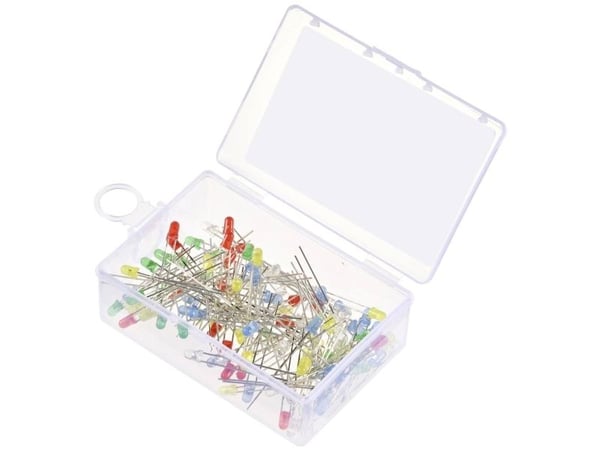 TRU COMPONENTS LED johdoilla Punainen, Keltainen, Sininen, Kelta-vihreä, Lämmin valkoinen Pyöreä 55 mcd, 330 mcd, 420 mcd, 2500 mcd, 14400 mcd 30° ...