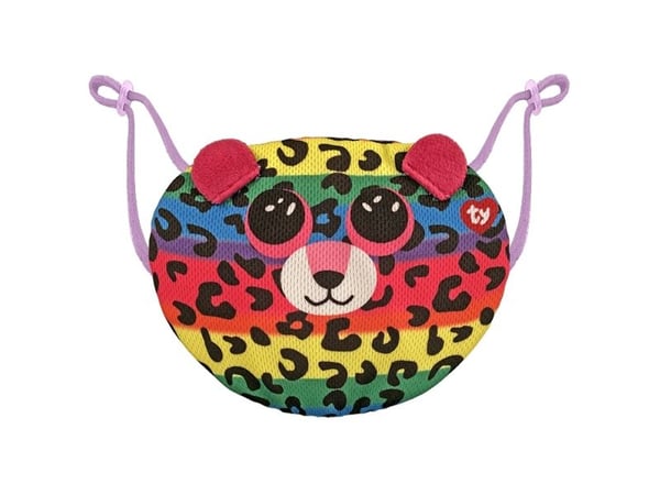 TY TY DOTTY maske - flerfarget leopard 95702