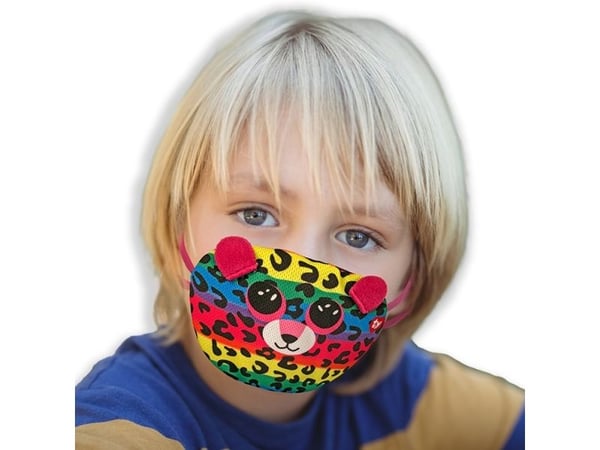 Ty Mask Dotty – färgglad leopard