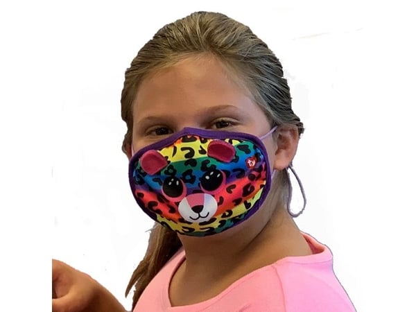Ty Mask Dotty – färgglad leopard