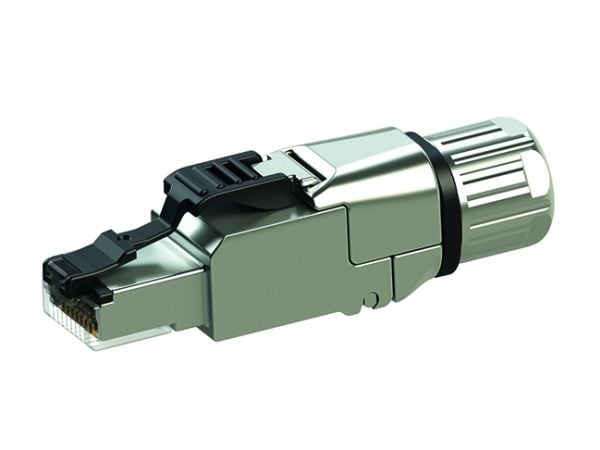 Telegärtner - Netværk-konnektor - RJ-45 (han) - afskærmet - CAT 6a - IEEE 802.3an/IEEE 802.3at -