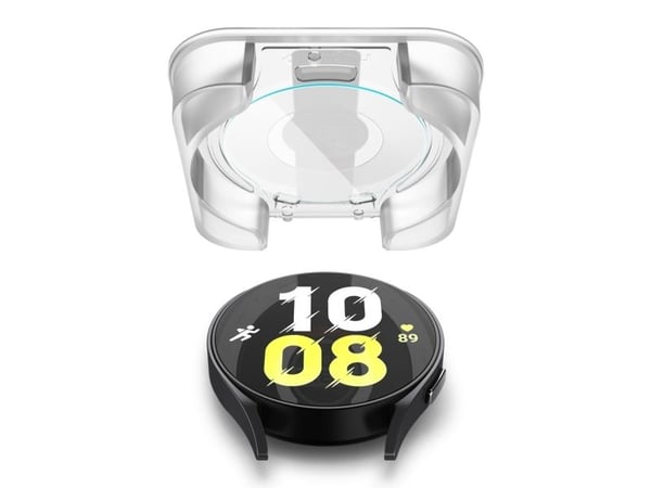 Spigen AGL06520, Rannekellon näytönsuoja, Samsung, Galaxy Watch 6 (44mm), Karkaistu lasi, 38,8 mm, 38,8 mm