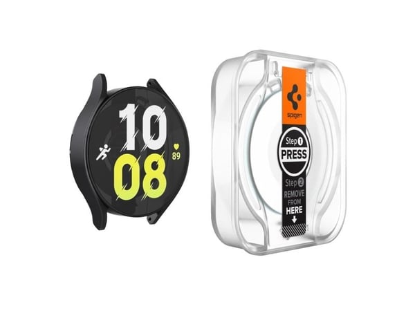 Spigen AGL06520, Rannekellon näytönsuoja, Samsung, Galaxy Watch 6 (44mm), Karkaistu lasi, 38,8 mm, 38,8 mm