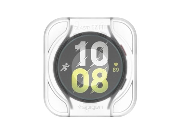 Spigen AGL06520, Rannekellon näytönsuoja, Samsung, Galaxy Watch 6 (44mm), Karkaistu lasi, 38,8 mm, 38,8 mm