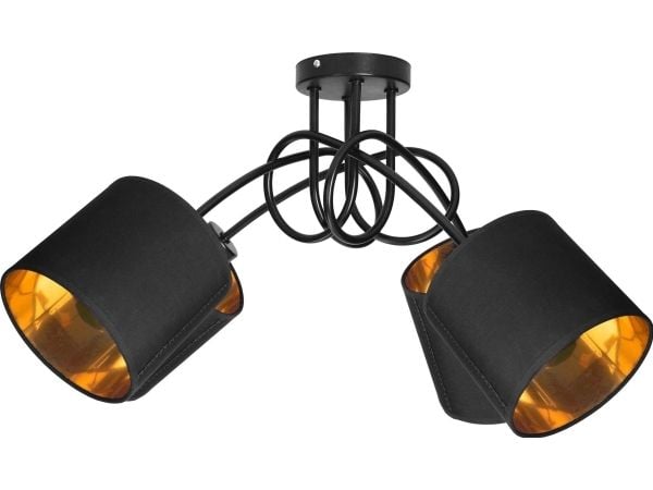 Orno VIGO taklampe/pendellampe maks. 4x60W E27 svart