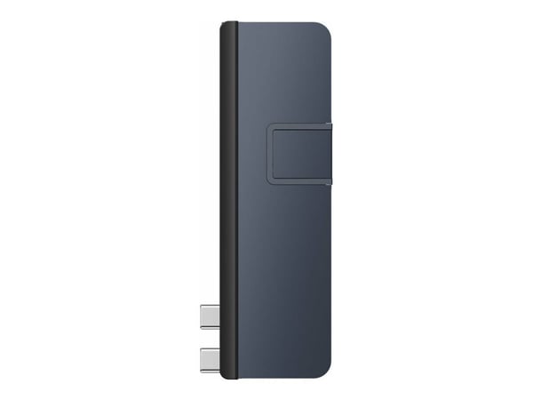 HyperDrive DUO PRO 7-in-2 - Dockningsstation - för laptop, bärbar dator, surfplatta - USB-C x 2 - HDMI - 1GbE