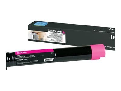 Lexmark C950X2MG, 24000 sivua, Magenta, 1 kpl