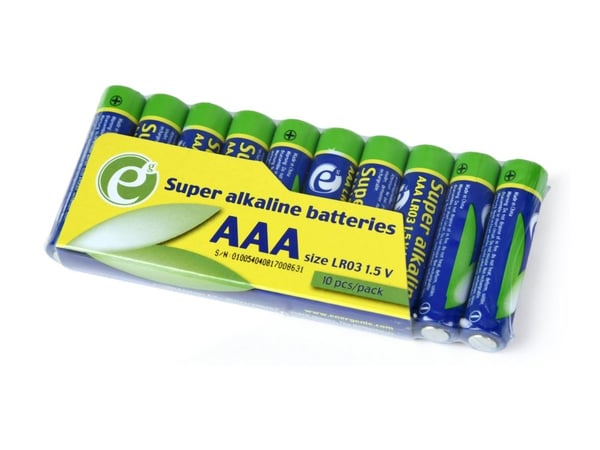 EnerGenie - Batteri - super 10 x AAA / LR03 - Alkalisk