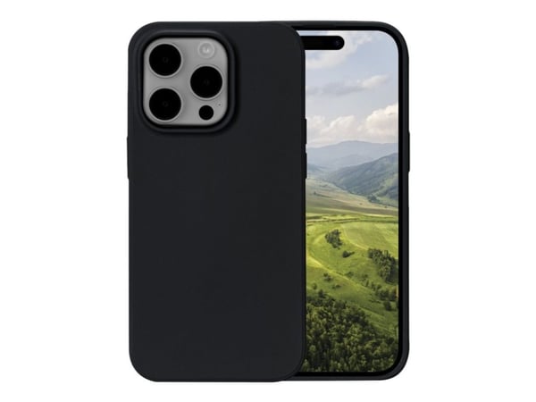 dbramante1928 Greenland - Baksidedeksel for mobiltelefon - plastikk - nattsvart - for Apple iPhone 15 Pro Max