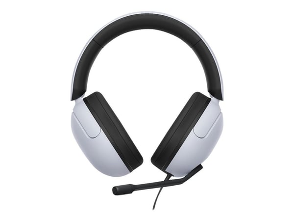 Sony INZONE H3 - Headset - fullstorlek - kabelansluten - 3,5 mm kontakt - vit - för Sony PlayStation 5
