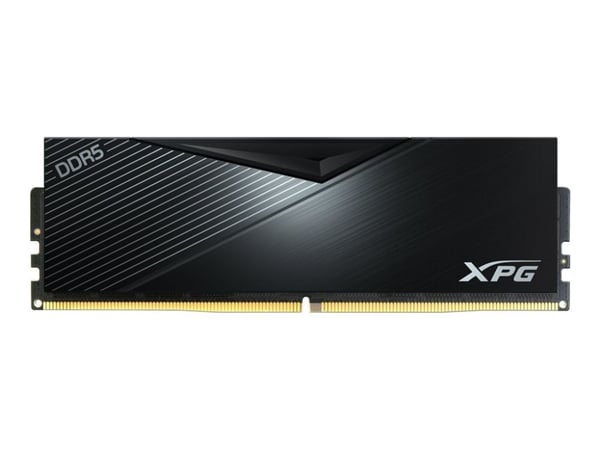 XPG LANCER - DDR5 - sats - 32 GB: 2 x 16 GB - DIMM 288-pin - 6000 MT/s / PC5-48000 - CL30 - 1.35 V - ej buffrad - on-die ECC - svart