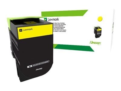 Lexmark 80C2XYE, 4000 sivua, Keltainen, 1 kpl