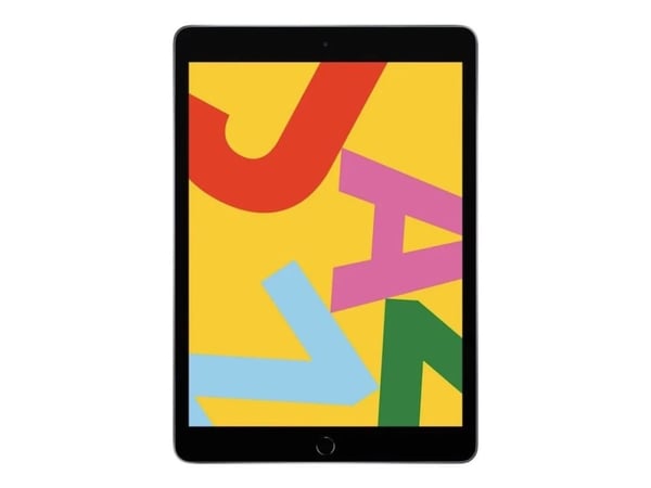Renoverad Apple iPad 7 128GB WiFi (Space Gray) - skick: grad B