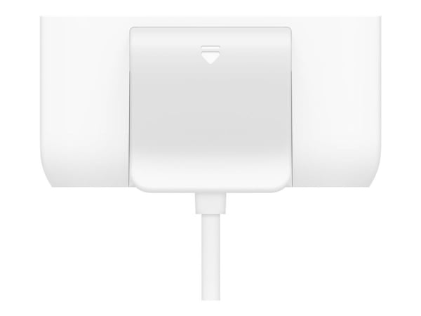 Belkin BoostCharge - Ladestripe - 4 utgangskontakter (2 x USB-C, 2 x USB) - hvit