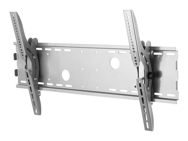 Neomounts PLASMA-W200 - Brakett - tipping - for flatpanel - sølv - skjermstørrelse: 37"-85" - veggmonterbar