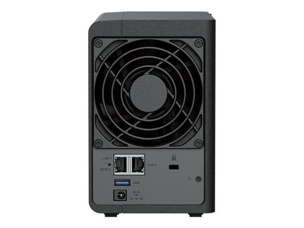 Synology Disk Station DS224+ - NAS-server - RAID 0, 1, JBOD - RAM 2 GB - Gigabit Ethernet - iSCSI støtte