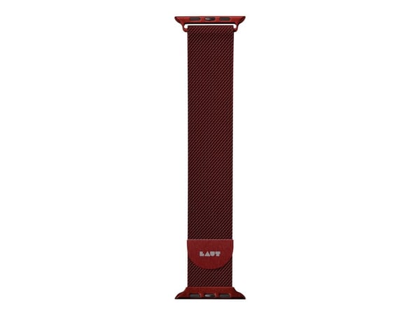 Laut - Sløyfe for smart armbåndsur - rød - for Apple Watch Hermès Series 9, SE 3, Series 10, Series 11, Series 8, Series 9