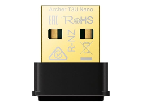 TP-Link Archer T3U Nano - Nettverksadapter - USB 2.0 - Wi-Fi 5