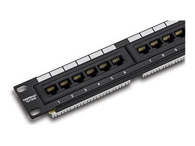 TRENDnet - Patch-panel - CAT 6 - RJ-45 X 12
