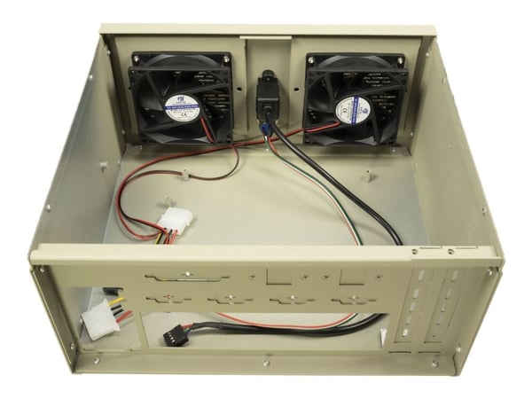 Inter-Tech IPC S34T - Mini-ITX - ilman virtalähdettä (FlexATX) ( 88887310 )