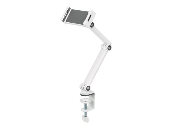 Neomounts ds15-545wh1 - Monteringssett (skrivebordsmontering) - helbevegelses justerbar arm - for nettbrett - stål - hvit - skjermstørrelse: 4.7"-1...
