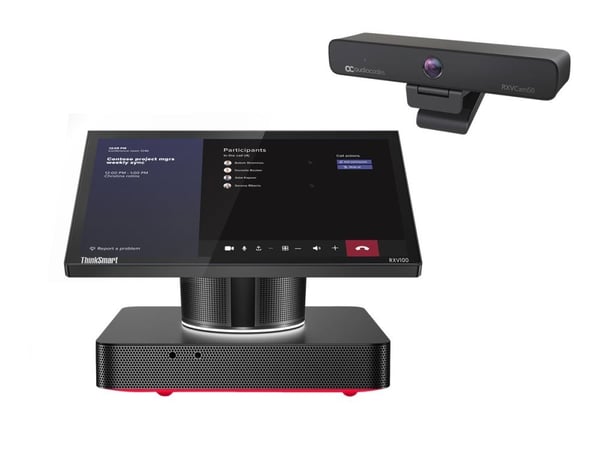 AudioCodes RXV200-B20, Ryhmävideoneuvottelujärjestelmä, CCD, 4K Ultra HD, 10x, Android, Musta