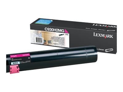 Lexmark C930H2MG, 24000 sivua, Magenta, 1 kpl