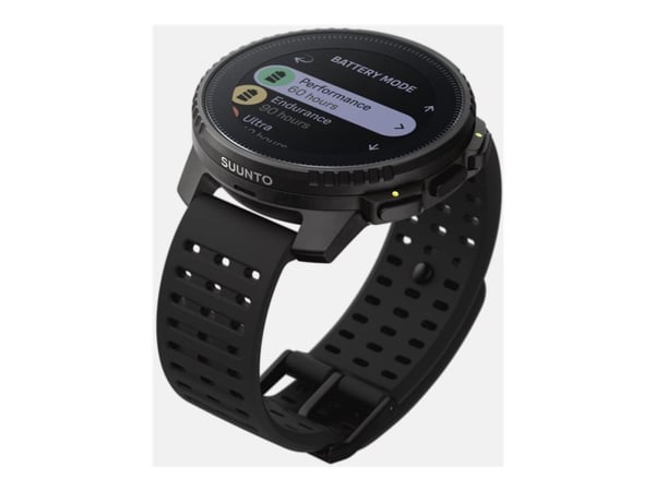 Suunto Vertical - Glasfiberarmerad polyamid - sportklocka med rem - handledsstorlek: 125-175 mm - display 1.4" - Bluetooth - 86 g  - svart