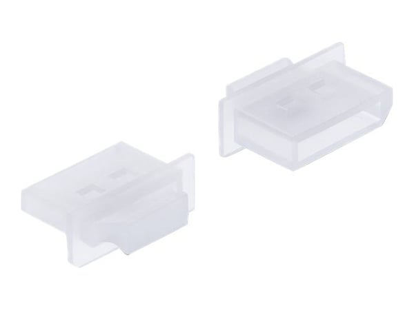 Delock - Støvdeksel - for DisplayPort female - gjennomsiktig (en pakke 10)