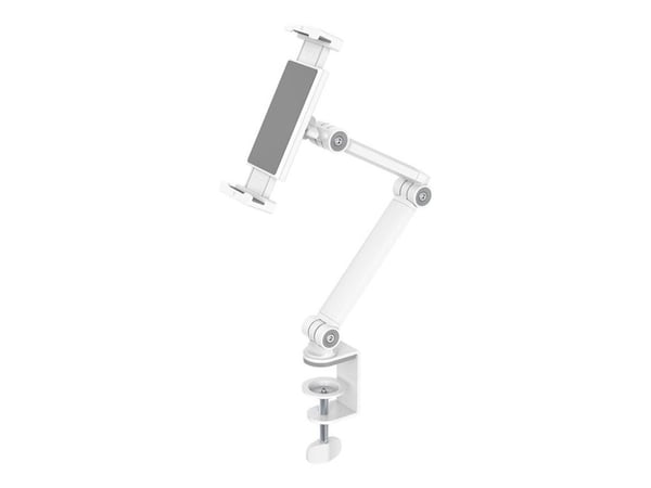 Neomounts ds15-545wh1 - Monteringssett (skrivebordsmontering) - helbevegelses justerbar arm - for nettbrett - stål - hvit - skjermstørrelse: 4.7"-1...