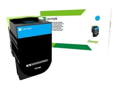 Lexmark 702HC, 3000 sivua, Syaani, 1 kpl
