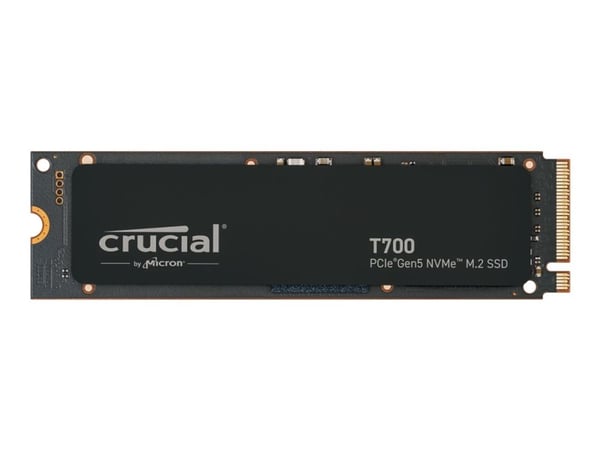 Crucial T700 - SSD - kryptert - 1 TB - intern - PCI Express 5.0 (NVMe) - TCG Opal Encryption 2.01