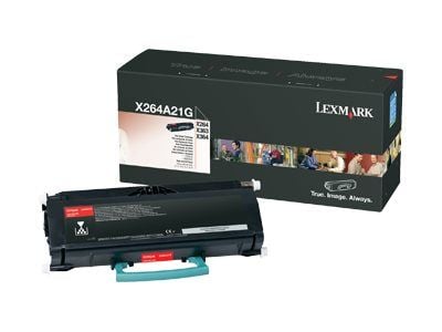 Lexmark - Sort - alkuperäinen - tonerpatron - Lexmark X264dn, X363dn, X364dn, X364dw, X364dn, X364dn, X364dw