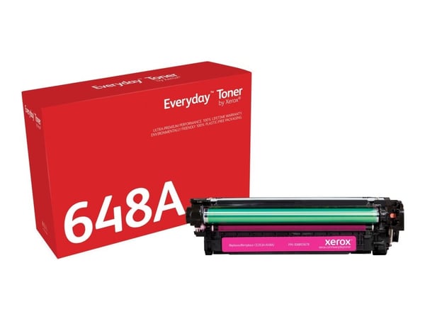 Everyday™ Magenta Toner by compatible with HP 648A (CE263A), Standard capacity, 11000 sivua, 11000 sivua, Magenta, 1 kpl