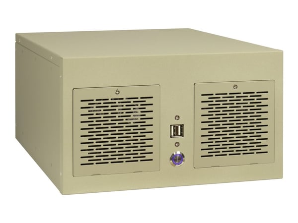 Hus IPC Industrial S34 MATX 2x80mm vifte