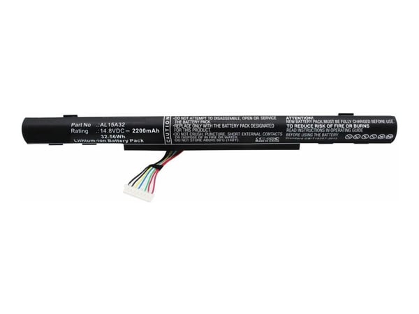 CoreParts - Batteri til bærbar PC - litiumion - 2200 mAh - 32.6 Wh - svart - for Acer Aspire E5-422-43, E5-422-47, E5-422-8062, E5-422-84, E5-422-8...