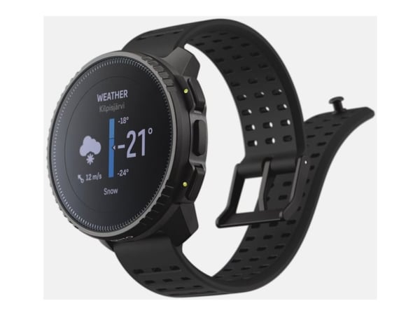 Suunto Vertical - Glasfiberarmerad polyamid - sportklocka med rem - handledsstorlek: 125-175 mm - display 1.4" - Bluetooth - 86 g  - svart