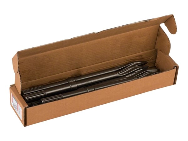 Bosch - Meisel - for betong, murstein, solid brick, concrete building block, sand brick, lime brick - spiss - 10 deler - SDS-max - lengde: 400 mm